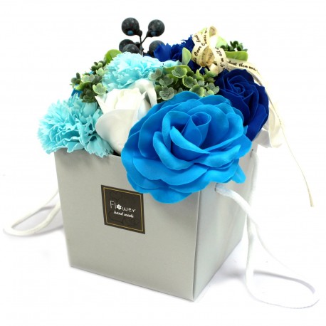 Mydlové Kvety - Svadobné Modré